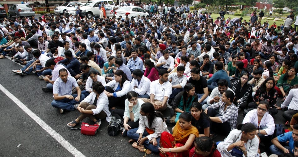 Junior doctors on strike at Chandigarh PGI, affected 5,000 patients