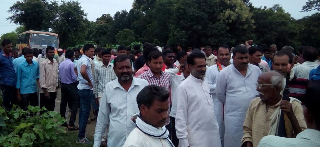 flood affected persons made jam