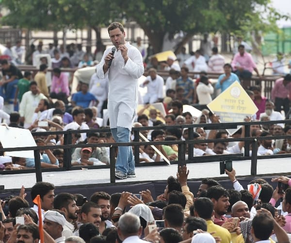  Congress vice president rahul gandhi in lucknow.
