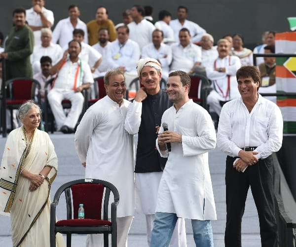 Congress vice president rahul gandhi in lucknow.