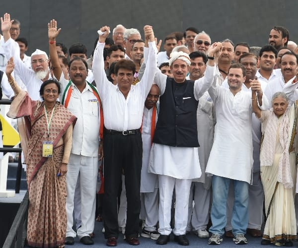 kisan yatra of rahul from Deoria to Ghaziabad
