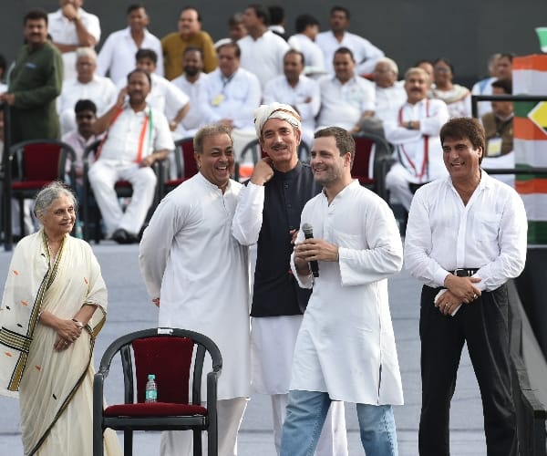 rahul gandhi addresses up population from lucknow