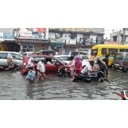 sonipat news, hindi news, rain, water logging