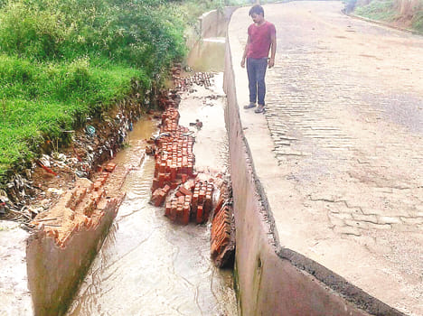 Shedding 2.2 million made in the first rain sewer
