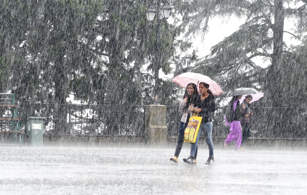 Forecast of Heavy rainfall on 30th july in himachal.