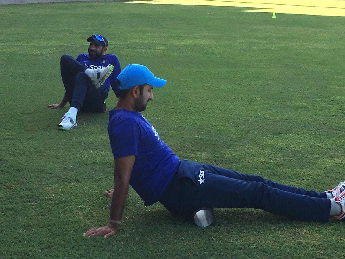 Team India Hit Nets For Second Test Against West Indies