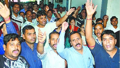 Banks strike , affecting three billion turnover