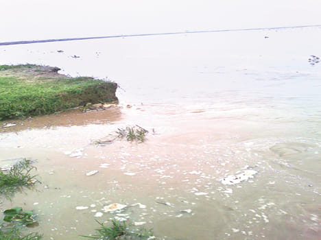 Ganga was wreak havoc, shredded sharp