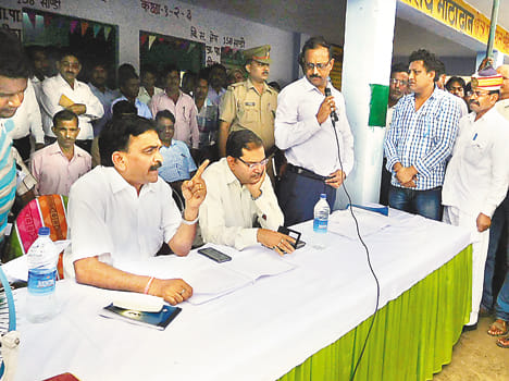DM Asked development in chaupal