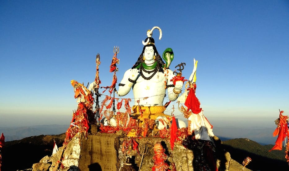 History or Churdhar Peak on Himachal Pradesh.