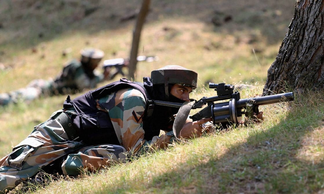 pak voilated ceasefire in rajouri sector of jammu 