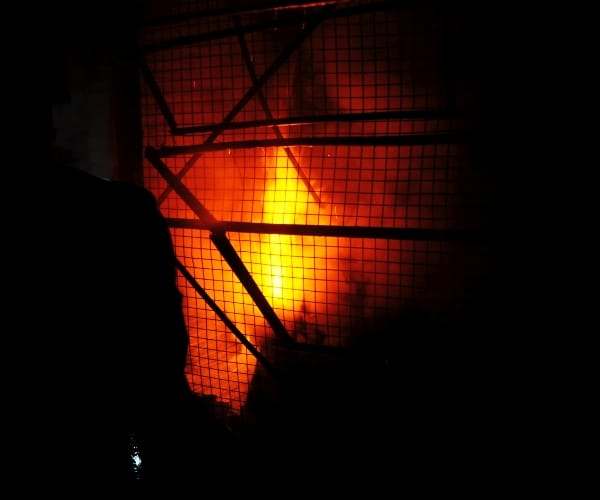 fire in france bar 