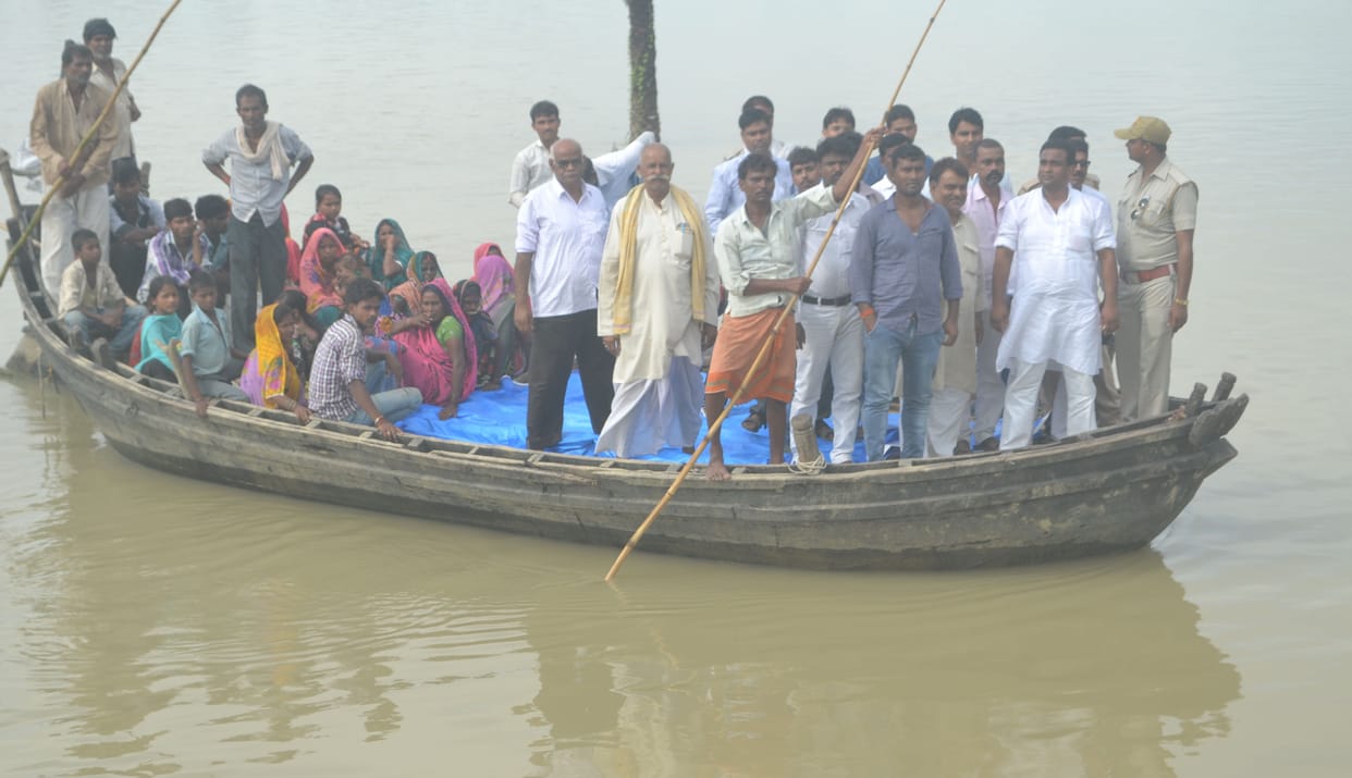 Submerged villages did not help