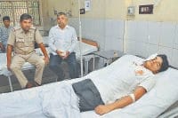 to save the friend, student dead, karnal