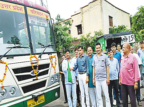 Kannauj-to-Agra bus service