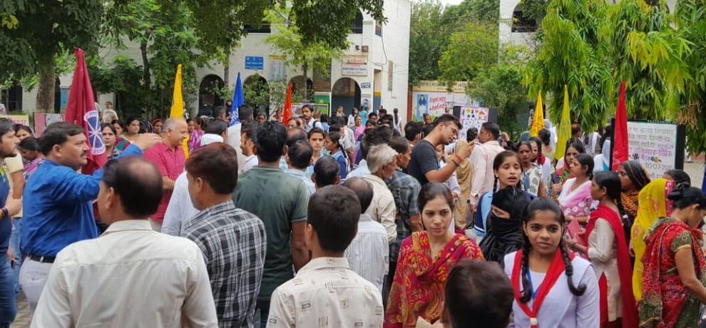 mega parents teachers meet in delhi government schools