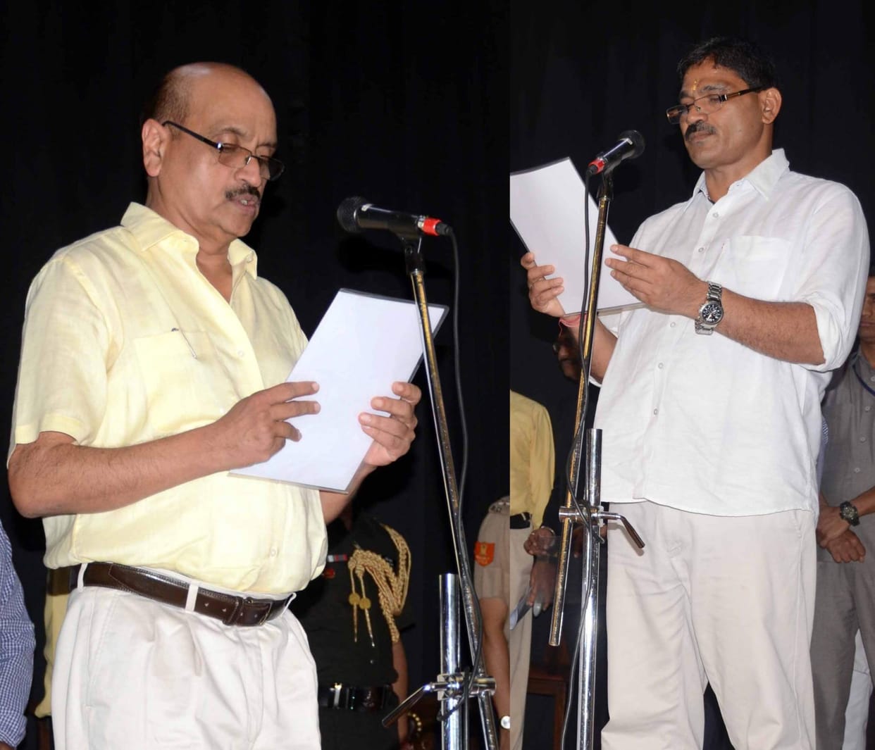 agriculture to rajendra bhandari and nav prabhat got transport.