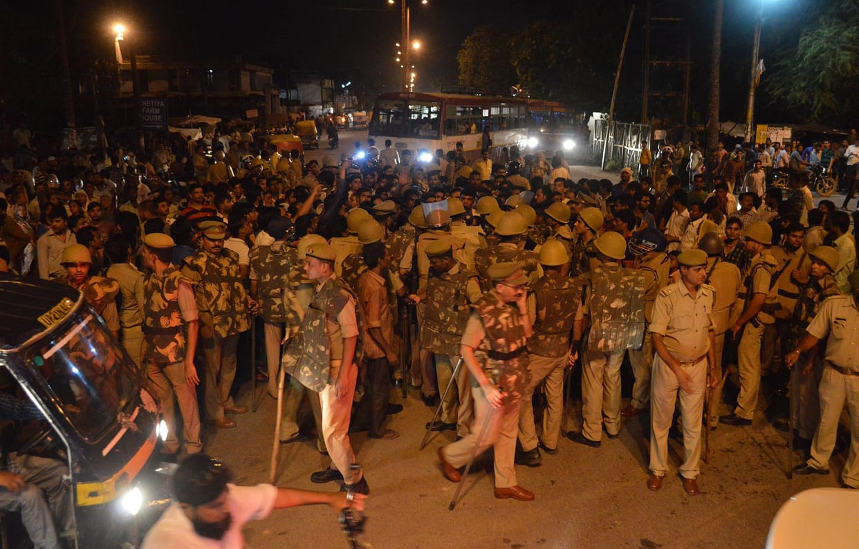 jyoti suicide : highway jam, violence 