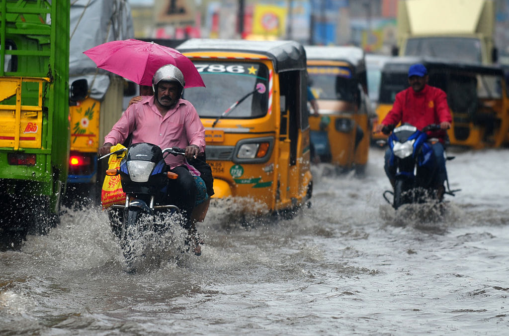 India Meteorological Department predicted heavy rains in Tamil Nadu, Puducherry over next three days
