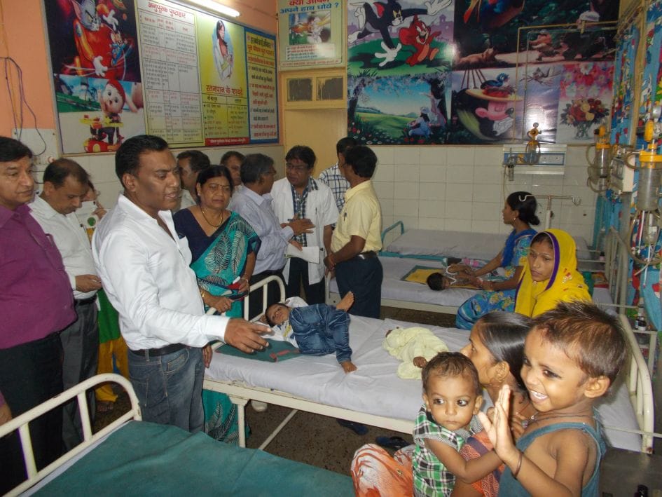 With the deluge of rain fell diseases