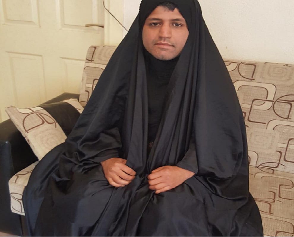 men in Iran are wearing hijabs
