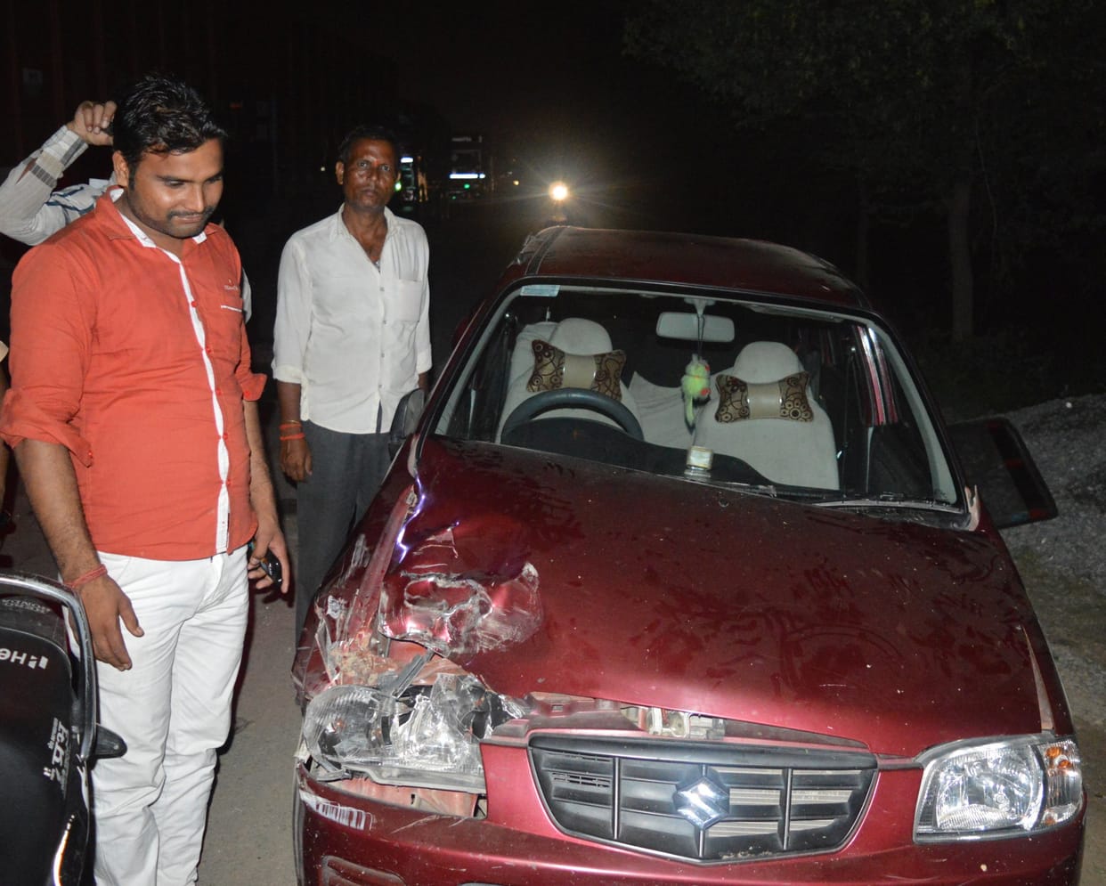 stolen Uncontrollable truck collision killed five vehicles