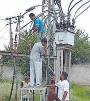 cabel box blast of sub station, patient disturbed, gohana, Sonipat