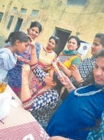 children, higein programme, helth chekup camp, kaithal