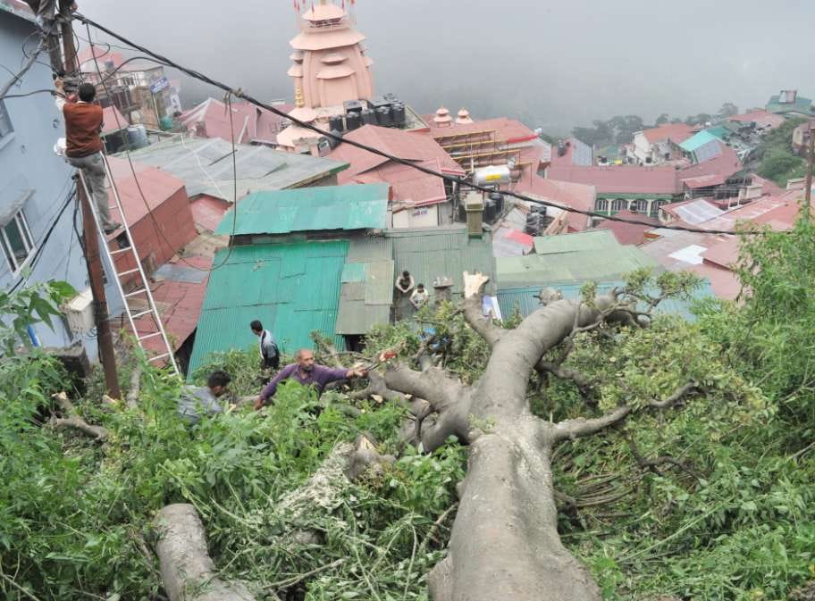 Heavy rain causes havoc in Himachal