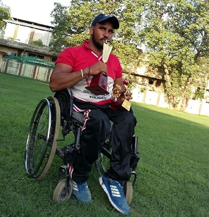 wheelchair cricket team, divyang cricketers, chandigarh,