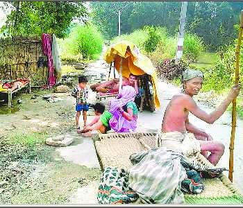 Ghaghra water entered in 13 villages