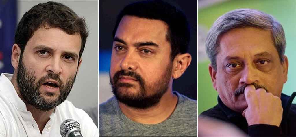 manohar Parrikar relented in Aamir Khan case