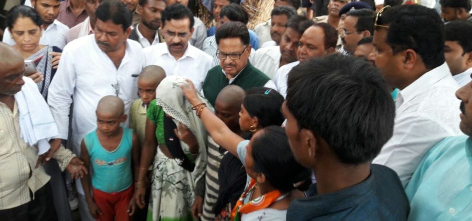 Dalit couple meet Priwarijnon 1.7 million
