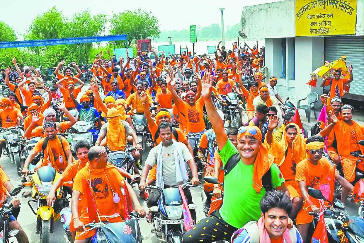 Kanwar Yatra: Jay aroused was the inundation of faith