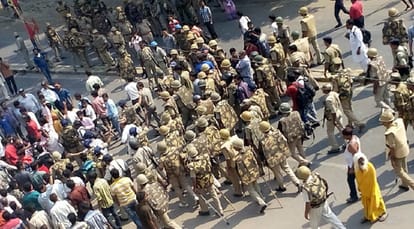 Communal tension in a village of Badaun after fight between to communities