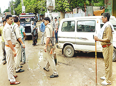 Seven vehicles were seized