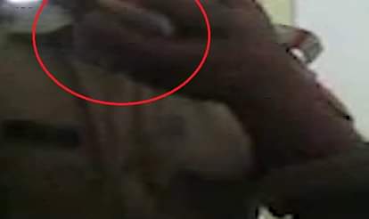 Caught on camera: Policeman taking bribe, video gone viral