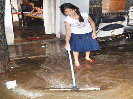 Water entered houses, loss of millions