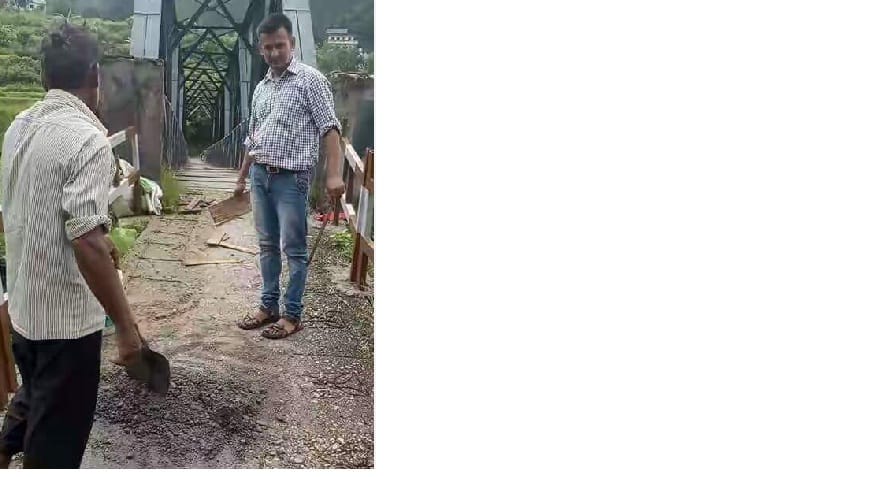 By dint of hard work, now lost, begging