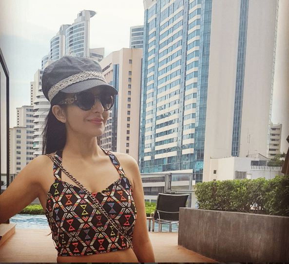 tv actress roop durgapal enjoying vacation in bangkok