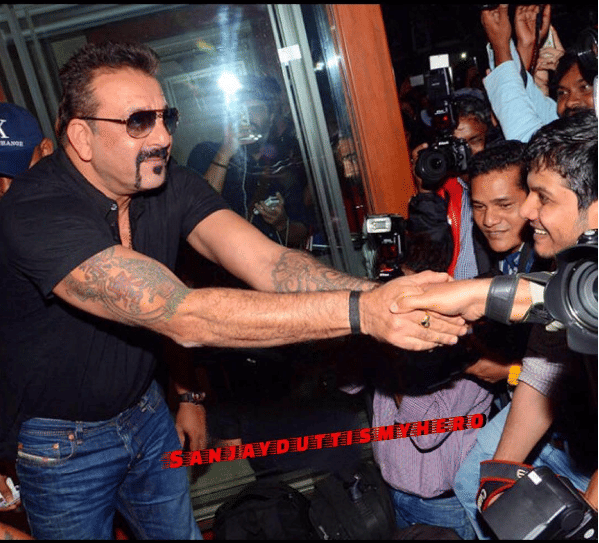  drunk sanjay dutt abuse media, on occasion of his birthday