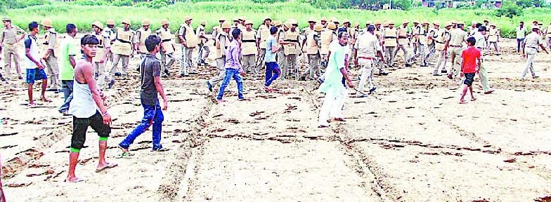 seven hours searcg for Aryan abducted in Banganga by drone 