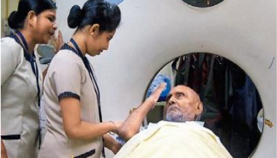 120 years old monk find fit after first check up of his life