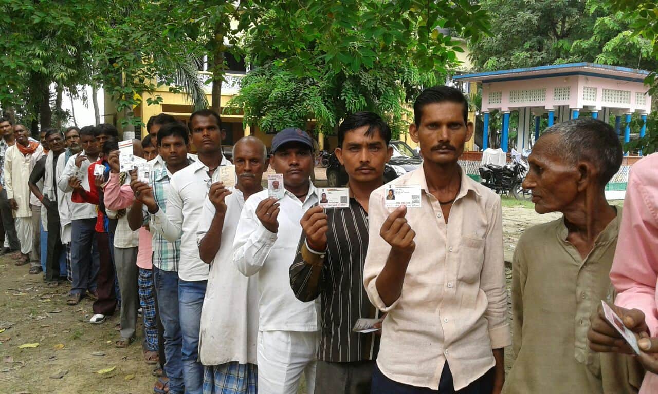 public vote with showing these id also