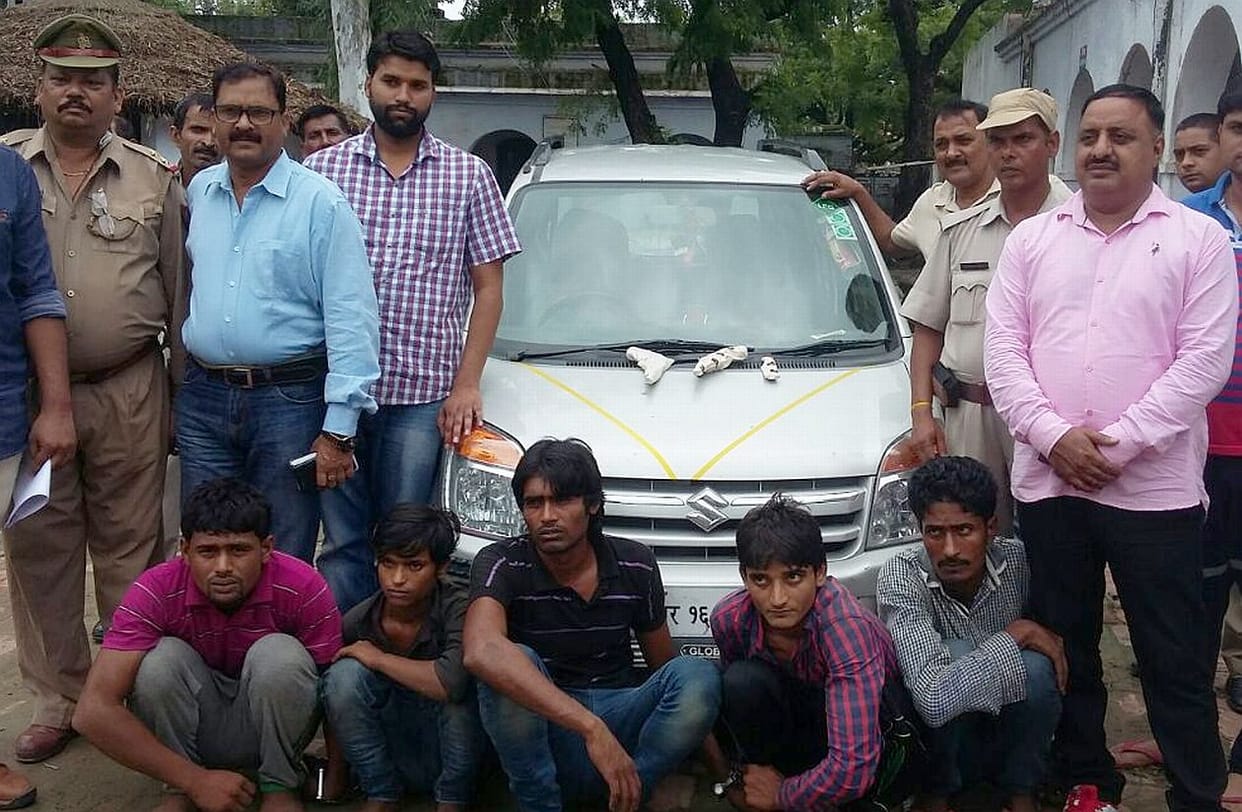 The five arrested in an encounter rogue.