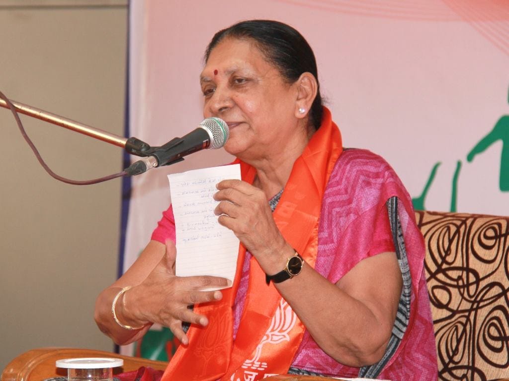 Gujarat Chief Minister Anandiben Patel resigns