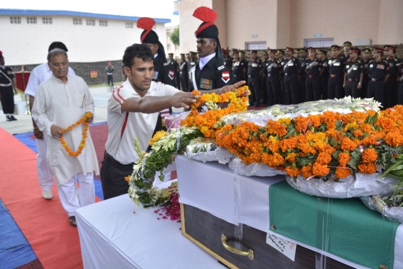 wife of martyr was uknown to deth of her husband