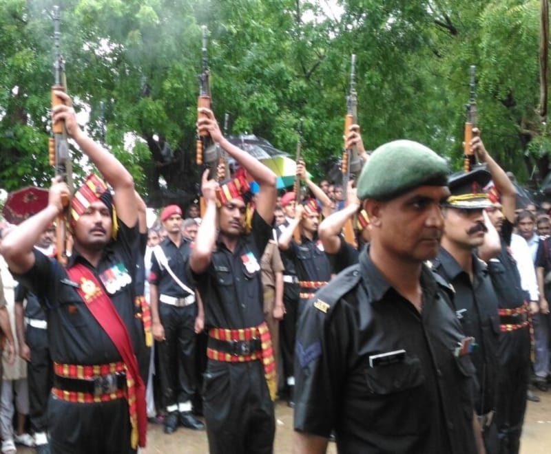 last rite of martyre babloo singh