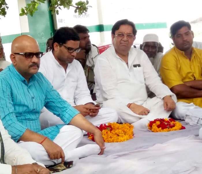Sonia Gandhi's road show in Varanasi on August 2