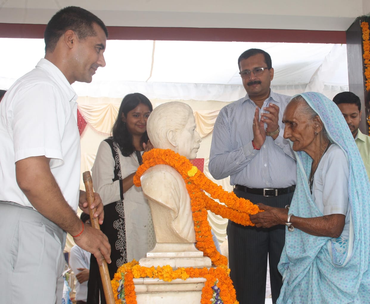 Premchand's birth anniversary was celebrated in those moments